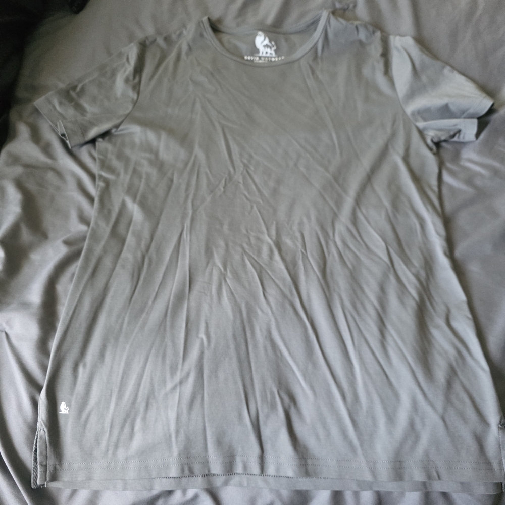 David Outerwear Gray T-Shirt